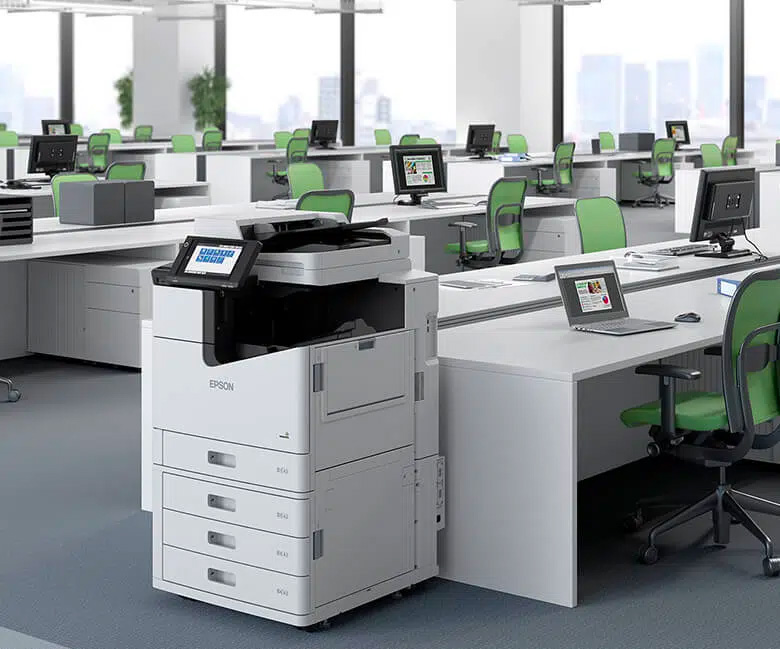 Drucker mieten auch für die Anforderungen eines Großraumbüros