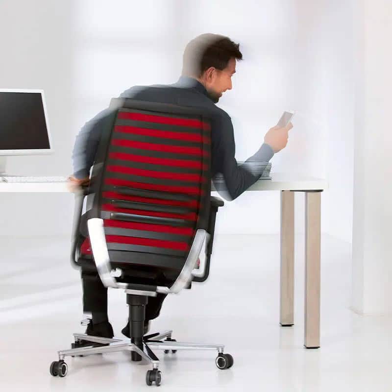 Richtiges sitzen im Büro bedarf eines guten Bürostuhls