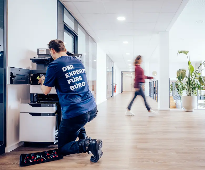 Drucker leasen, Drucker warten